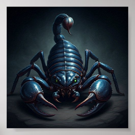 Schorpioen Poster (Voorkant)