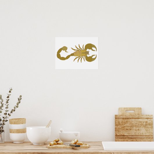 Schorpioen Poster (Keuken)