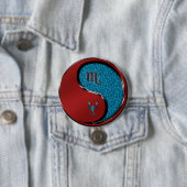 Schorpioen Ronde Button 7,6 Cm (In situ)