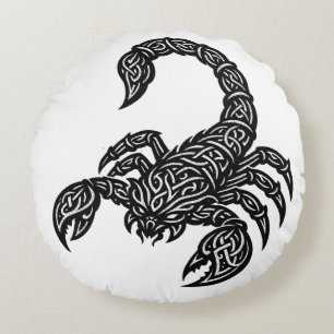 Schorpioen Schorpioen Sigil — Mythische Zodiacus I Rond Kussen