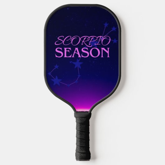 Schorpioen seizoen Pickleball Paddle (Voorkant)