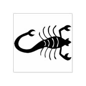 Schorpioen silhouet kunst stempel (Afrduk)