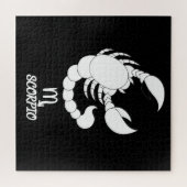 Schorpioen Silhouet Legpuzzel (Horizontaal)