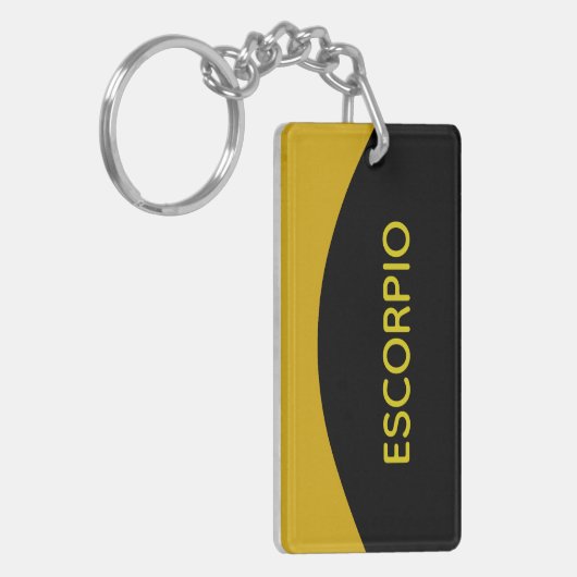 schorpioen sleutelhanger (Voorkant Links)