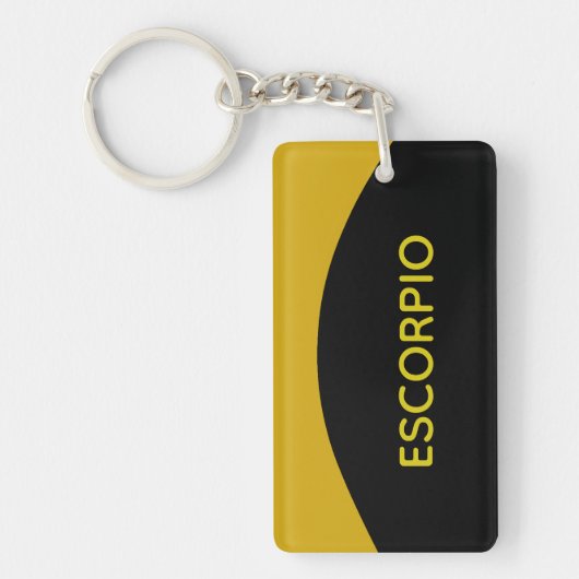 schorpioen sleutelhanger (Voorkant)