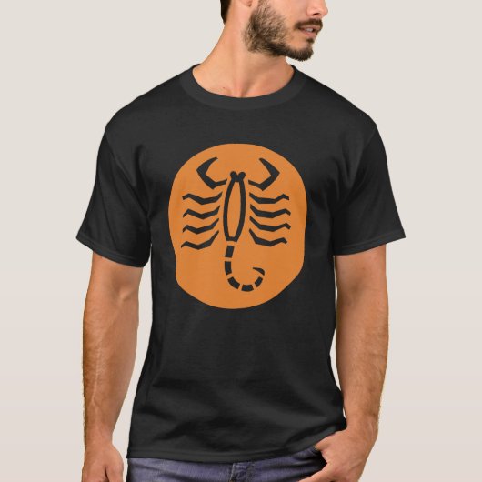 schorpioen,sterrebeeld,topje, t-shirt (Voorkant)