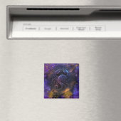 Schorpioen Sterrenbeeld Aquarelontwerp Magneet (Insitu (Vaatwasser))