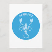 Schorpioen, Sterrenbeeld, Horoscoop, Astrologie Briefkaart (Voorkant)