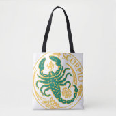Schorpioen Sterrenbeeld op een Tote Bag (Voorkant)