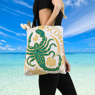 Schorpioen Sterrenbeeld op een Tote Bag