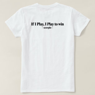 Schorpioen Sterrenbeeld Shirt Astrologie Schorpioe