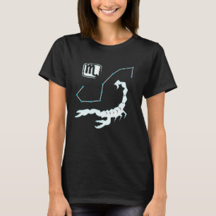 Schorpioen sterrenbeeld Sterrenbeeld Horoscoop F T-shirt