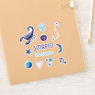 Schorpioen Sterrenbeeld Sticker Collectie