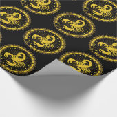 Schorpioen - Sterrenbeeld - Symbool - Horoscoop Cadeaupapier (Hoek)