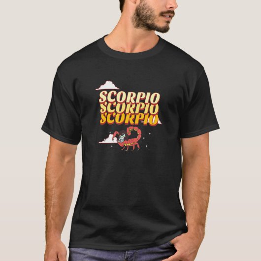 Schorpioen Sterrenbeeld T-shirt (Voorkant)
