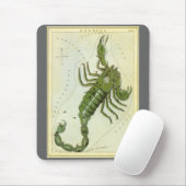 Schorpioen,  sterrenbeeld Urania's Mirror Muismat (Met muis)