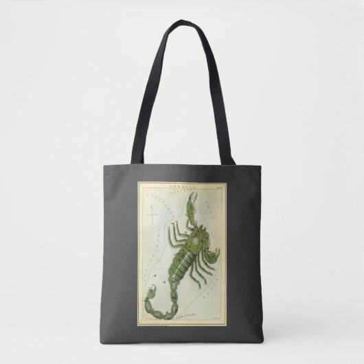 Schorpioen,  sterrenbeeld Urania's Mirror Tote Bag (Voorkant)