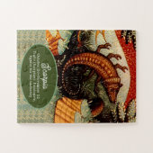 Schorpioen sterrenbeeld Verjaardag Legpuzzel (Horizontaal)