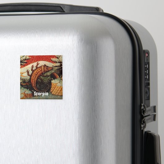 Schorpioen sterrenbeeld Verjaardag Magneet (Insitu (bagage))
