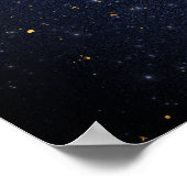 Schorpioen sterrenbeeld Zodiac Waterverf Galaxy Poster (Hoek)