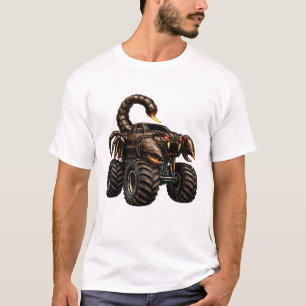Schorpioen Stijl Off-Road Monster Truck T-shirt