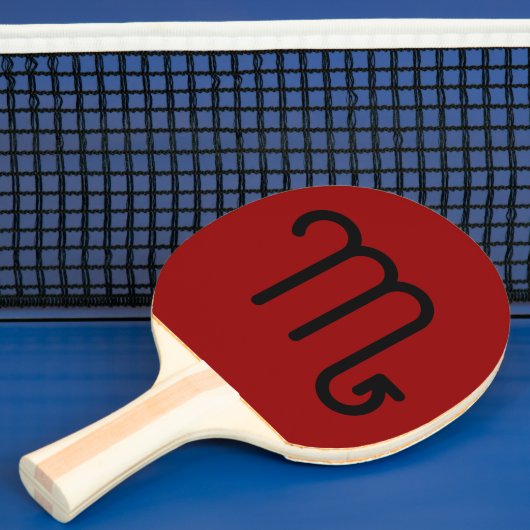 Schorpioen Tafeltennisbatje (Insitu)
