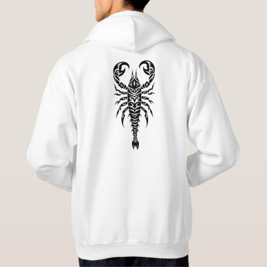 Schorpioen tattoo hoodie (Achterkant)