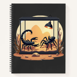 Schorpioen Terrarium Habitat Notitieboek