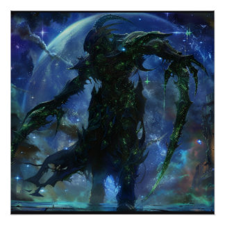 Schorpioen (The Assassin) Zodiac Sign Godity Poste Perfect Poster