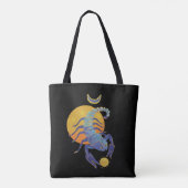 schorpioen tote bag (Achterkant)