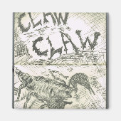 Schorpioen van klauwinkt magneet (Voorkant)