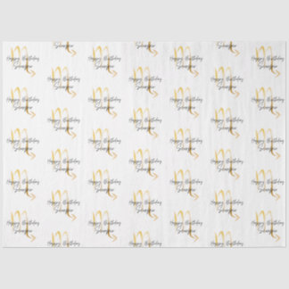 Schorpioen Verjaardags Wrap Tissuepapier