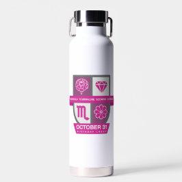 Schorpioen Verjaardagswap™ voor 24-31 oktober Waterfles