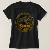 Schorpioen Vibe T-shirt (Design voorkant)