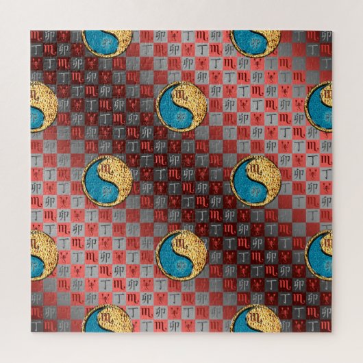 Schorpioen & Vuur Konijn Legpuzzel (Verticaal)