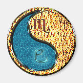 Schorpioen & Vuur Slang Magneet (Voorkant)