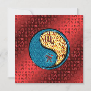 Schorpioen & Vuur Tijger Kaart