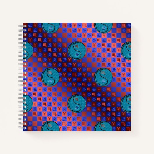 Schorpioen & Water Os Notitieboek (Voorkant)