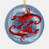 Schorpioen Yin Yang ornament (Voorkant)