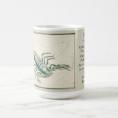 Schorpioen Zodiac Antiek Astronomische Grafiek Koffiemok (Center)