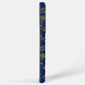 Schorpioen Zodiac + Astrologie Symbolen Patroon Gl Samsung Galaxy Hoesje (Rechterkant)