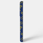 Schorpioen Zodiac + Astrologie Symbolen Patroon Gl Samsung Galaxy Hoesje (Achterkant horizontaal)