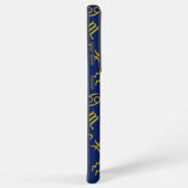 Schorpioen Zodiac + Astrologie Symbolen Patroon Gl Samsung Galaxy Hoesje (Rechterkant)