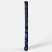 Schorpioen Zodiac + Astrologie Symbolen Patroon Gl Samsung Galaxy Hoesje (Rechterkant)