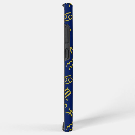 Schorpioen Zodiac + Astrologie Symbolen Patroon Gl Samsung Galaxy Hoesje (Rechterkant)