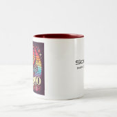 Schorpioen Zodiac Koffie Mok Retro Design (Center)