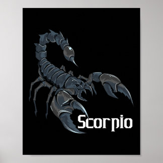 Schorpioen Zodiac Sign Horoscoop Lover Astroloog M Poster