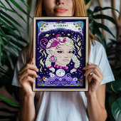 Schorpioen Zodiac Sign Poster - Intense en Water