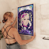 Schorpioen Zodiac Sign Poster - Intense en Water