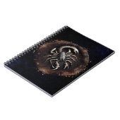 Schorpioen Zodiac Spiral Notitieboek (Linkerzijde)